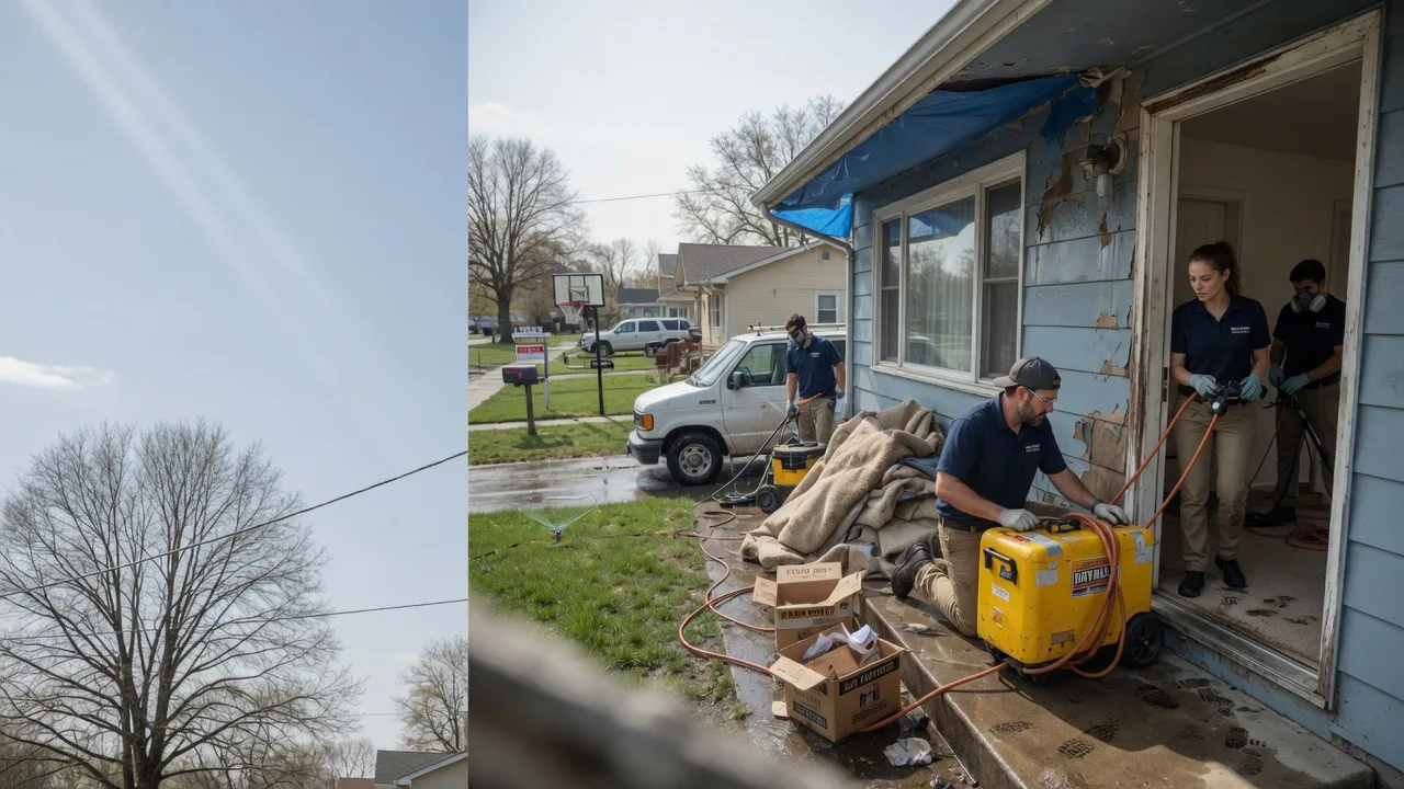 Basement Flood Cleanup in Washington, OK near me